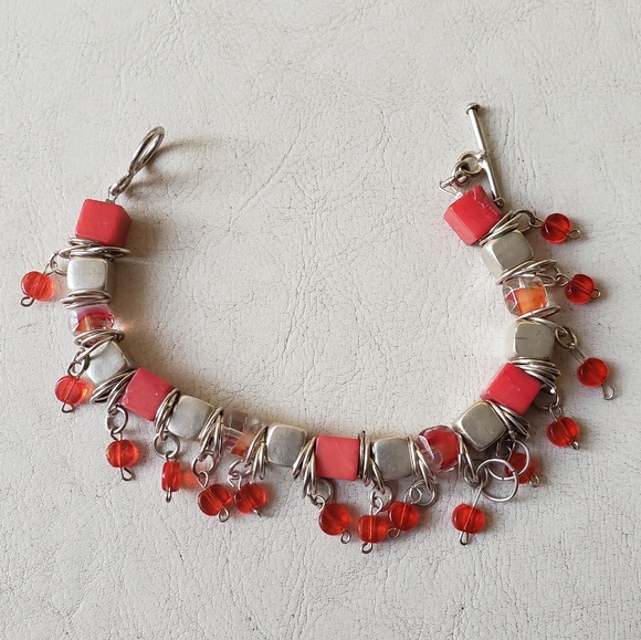 Silver Charm Bracelet. One of a Kind - Picture 4 of 6